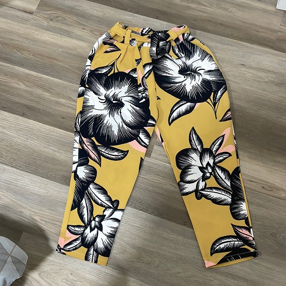Floral pants